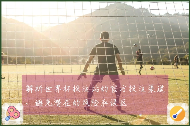 解析世界杯投注站的官方投注渠道，避免潜在的风险和误区