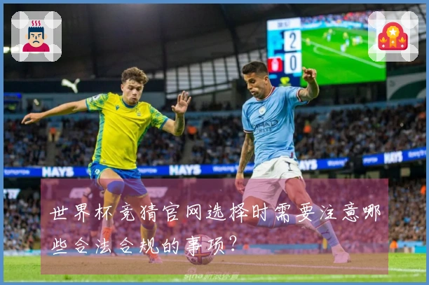 世界杯竞猜官网选择时需要注意哪些合法合规的事项？