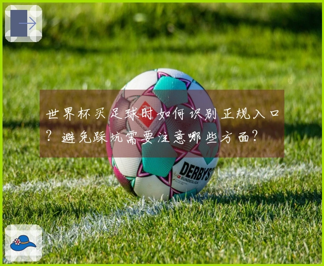 世界杯买足球时如何识别正规入口？避免踩坑需要注意哪些方面？