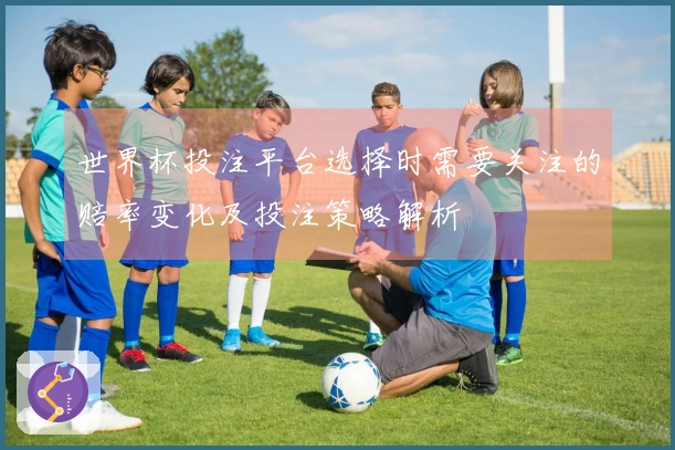 世界杯投注平台选择时需要关注的赔率变化及投注策略解析