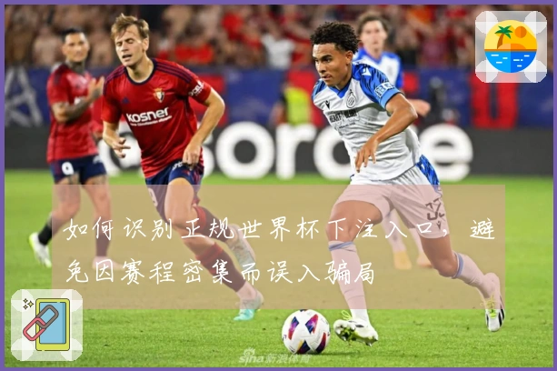 如何识别正规世界杯下注入口，避免因赛程密集而误入骗局